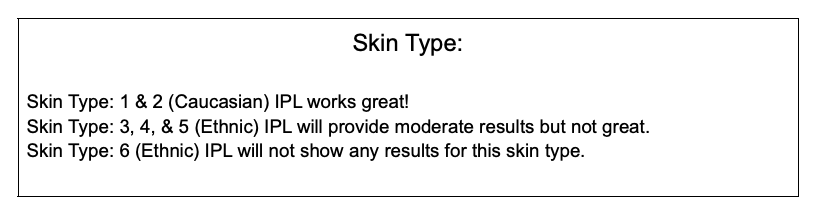 Pigmentation Skin Protocol - Skin Types Skin Perfect Brothers