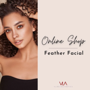 Feather Facial Product Cover: Links to Shopify