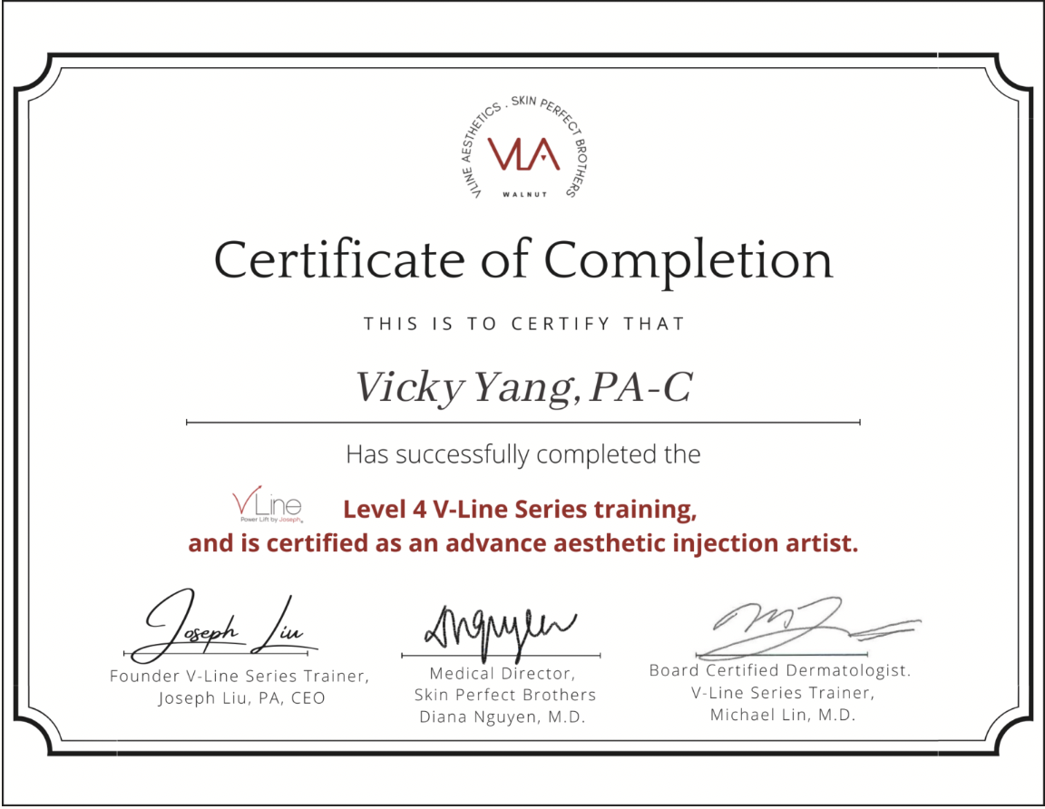 Tin Liu RN Certificate