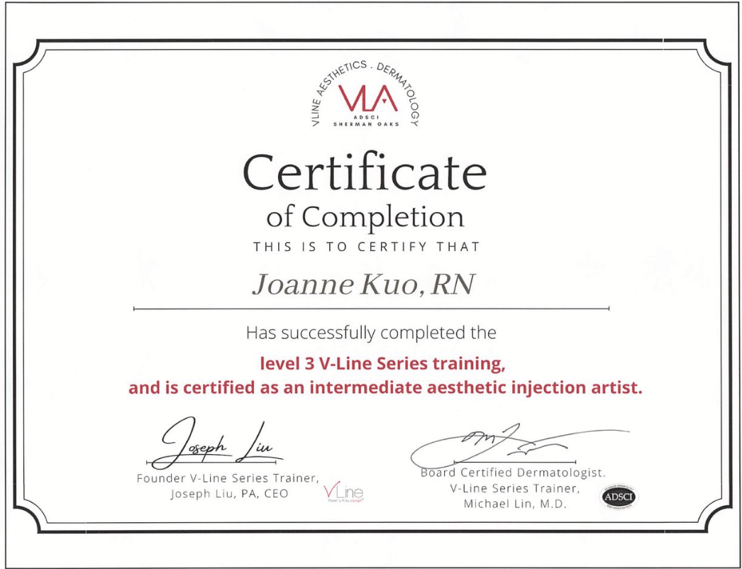Annie Kim NP-C Certificate
